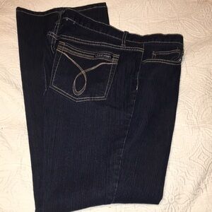 Calvin Klein blue jeans